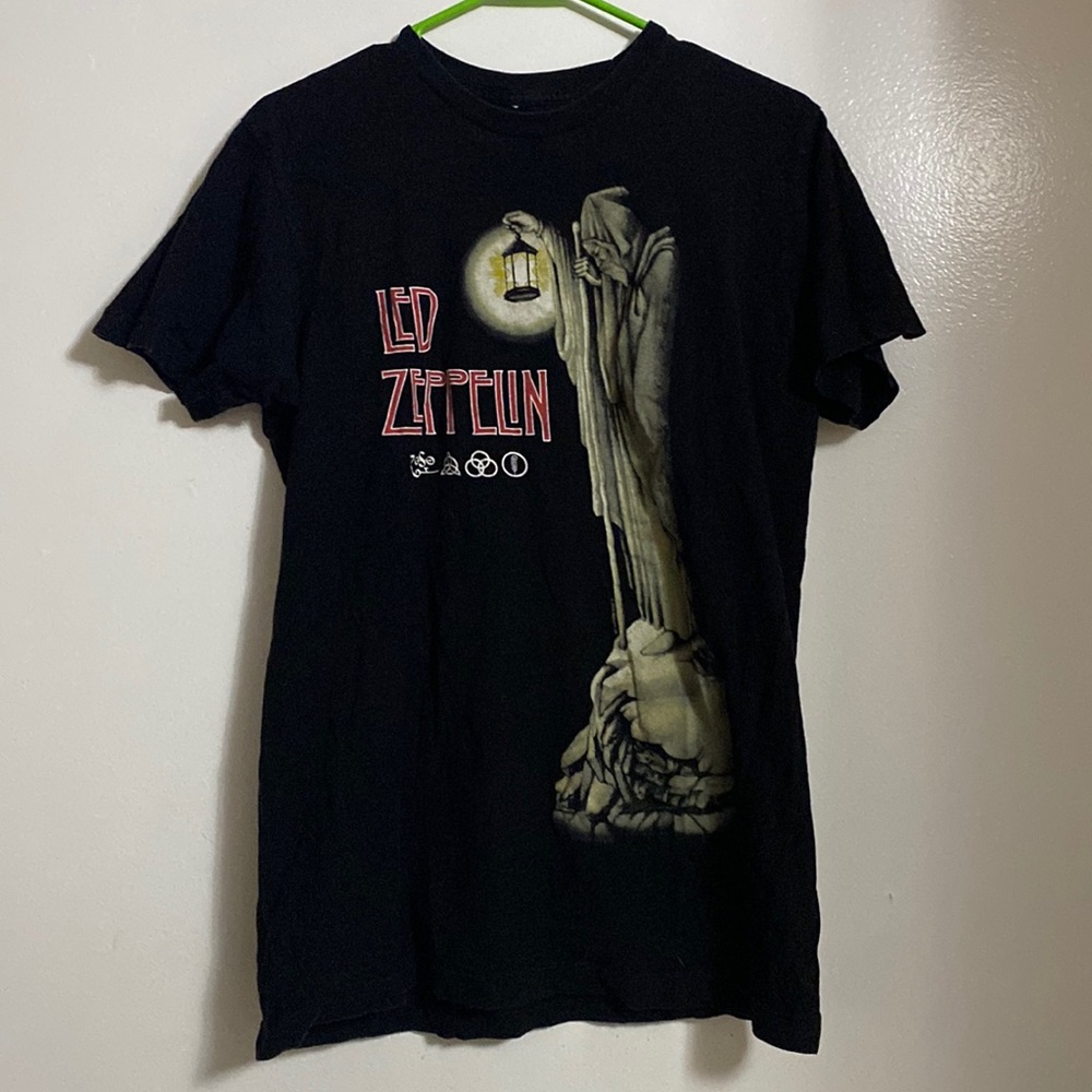 led zeppelin band tee